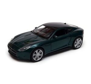Welly Jaguar F-Type Coupe 1:34 tmavě zelený