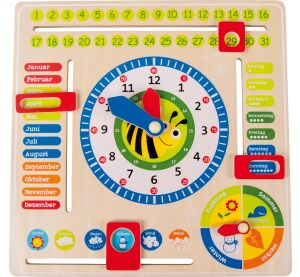 small foot Didaktický kalendář v němčině