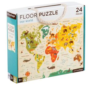 Petit Collage Podlahové puzzle náš svět