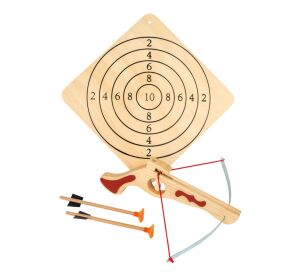 small foot Malá kuše s šípy a terčem