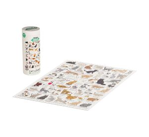 Ridley's Games Puzzle pro milovníky koček bílé 1000 dílků