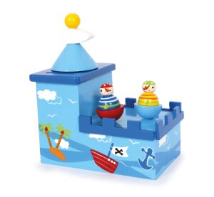 small foot Dřevěná hrací pokladnička Olli a Bolli