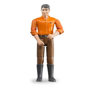 Bruder BWORLD Figurka muž v hnědých kalhotách
