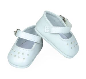 Petitcollin Střevíčky bílé (pro panenku 27 cm)