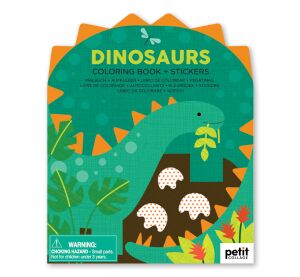 Petit Collage Omalovánka se samolepkami dinosauři