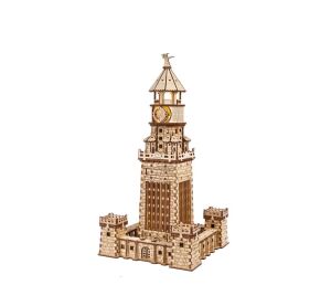 Ugears 3D dřevěné mechanické puzzle Alexandrijský maják