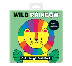 Mudpuppy Knížka ke koupání Duhová divočina