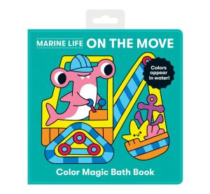 Mudpuppy Knížka ke koupání Mořský život v pohybu