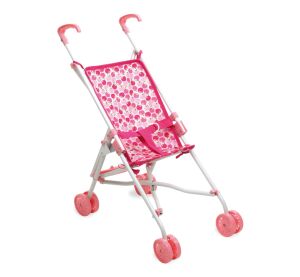 Petitcollin Skládací kočárek Pomme d'Amour (pro panenku do 52 cm)