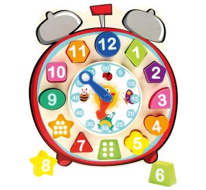 Bino Dřevěné hodiny vkládací