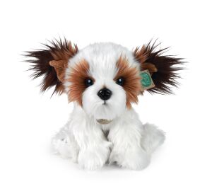 Rappa Plyšový pes shih tzu sedící 28cm ECO-FRIENDLY