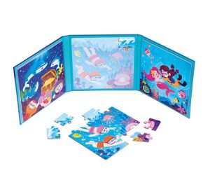 Bino Magnetické puzzle 3v1 mořský svět 61 dílků