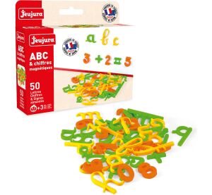 Jeujura Krasopisná magnetická písmenka 50 ks