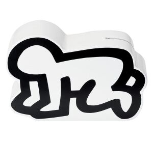 Vilac Dřevěná pokladnička Keith Haring