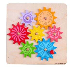 Bigjigs Toys Ozubená kolečka