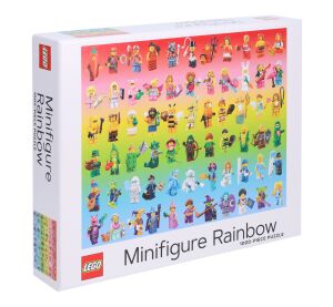 Chronicle Books Puzzle LEGO® Duhové minifigurky 1000 dílků