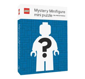 Chronicle Books Puzzle LEGO® Tajemná minifigurka Modrá edice 126 dílků