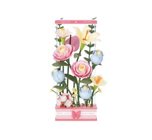 RoboTime 3D skládačka Květinový box