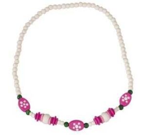 Detoa Dětský náhrdelník bílý