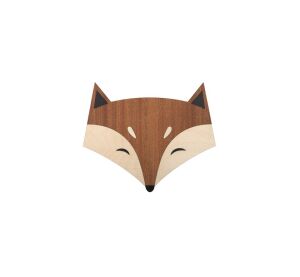 BeWooden Dekorace na zeď liška Eliška