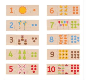 Bigjigs Toys Edukativní puzzle počítání