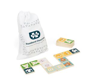 Bigjigs Toys Domino lesní zvířátka