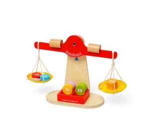 Bigjigs Toys Váha s vyvažovacím závažím