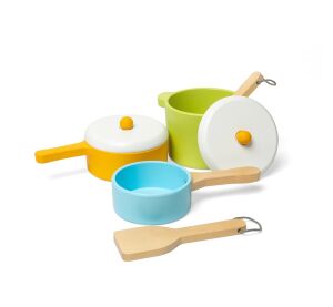 Bigjigs Toys Sada nádobí 7 dílů