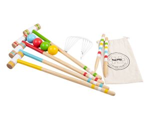 Bigjigs Toys Dřevěný kroket Garden