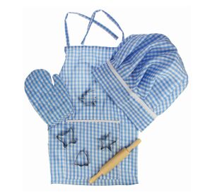 Bigjigs Toys Modrý set šéfkuchaře