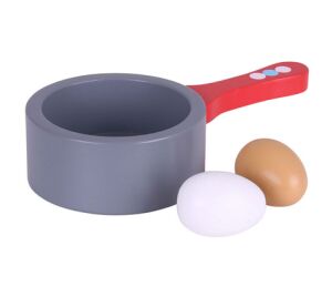 Bigjigs Toys Pánev a vejce