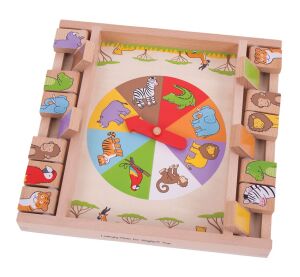 Bigjigs Toys Ruleta se zvířátky