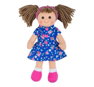 Bigjigs Toys Látková panenka Hollie 28 cm