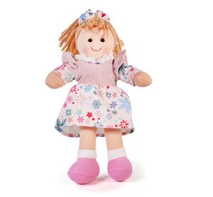 Bigjigs Toys Látková panenka Shannon 25 cm