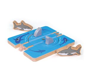 Bigjigs Rail Vír se žraloky