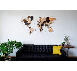 BusyKids Mapa světa XL s podsvícením