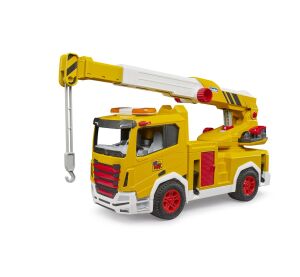 Bruder Nákladní žlutý jeřáb ROADMAX