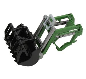 Bruder Čelní nakladač pro traktory John Deere 6920 zelený