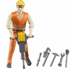Bruder BWORLD Figurka stavební dělník