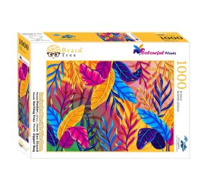 Brain Tree Puzzle Barevné rostliny 1000 dílků