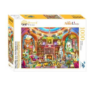 Brain Tree Puzzle Domácí knihovna 1000 dílků