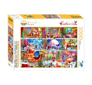 Brain Tree Puzzle Santovy dárky 1000 dílků