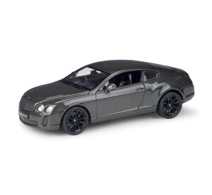 Welly Bentley Continental Supersports 1:34 šedočerné
