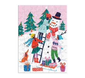 Galison Puzzle adventní kalendář 12 v 1