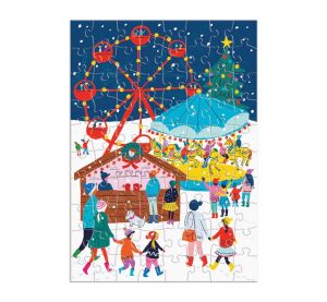 Galison Puzzle adventní kalendář 12 v 1