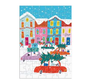 Galison Puzzle adventní kalendář 12 v 1