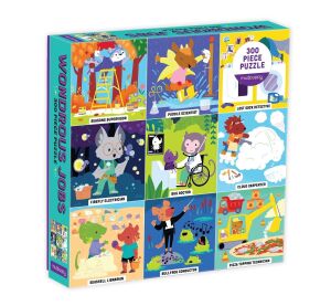 Mudpuppy Level Up! Podivuhodná zaměstnání 300 dílků