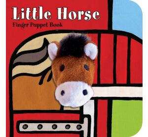 Chronicle Books Maňásková knížka Malý koníček