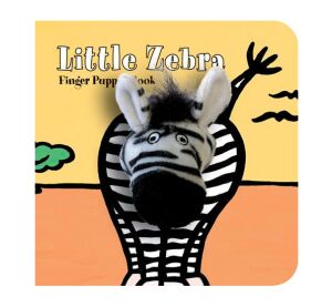 Chronicle Books Maňásková knížka Malá zebra