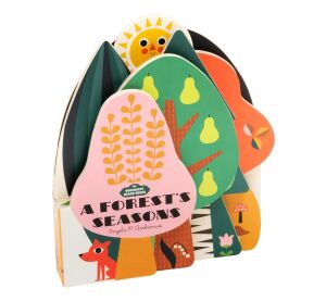 Chronicle Books Desková kniha krajina: Roční období v lese